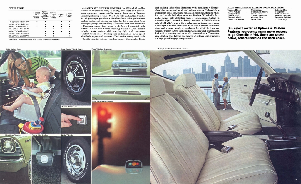 1969 Chev Chevelle Brochure Page 11